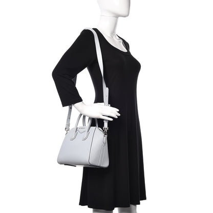 Givenchy Sugar Goatskin Mini Antigona Baby Blue 2 of 16