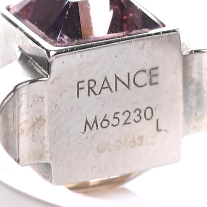 Louis Vuitton Gamble Ring L 6.25 Light Silver 3 of 4