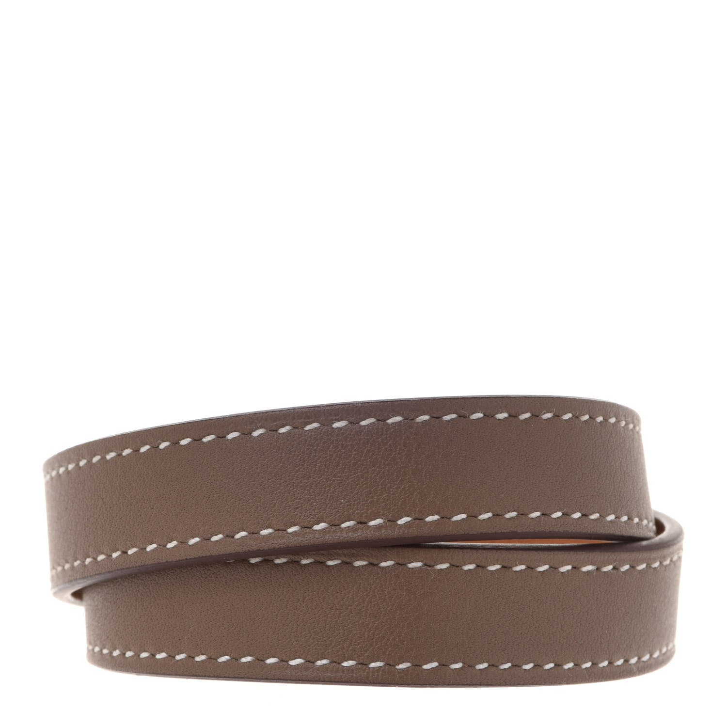 Hermes Swift Kelly Double Tour Bracelet S Etoupe 3 of 8