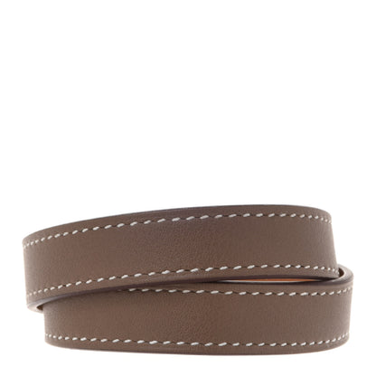 Hermes Swift Kelly Double Tour Bracelet S Etoupe 3 of 8