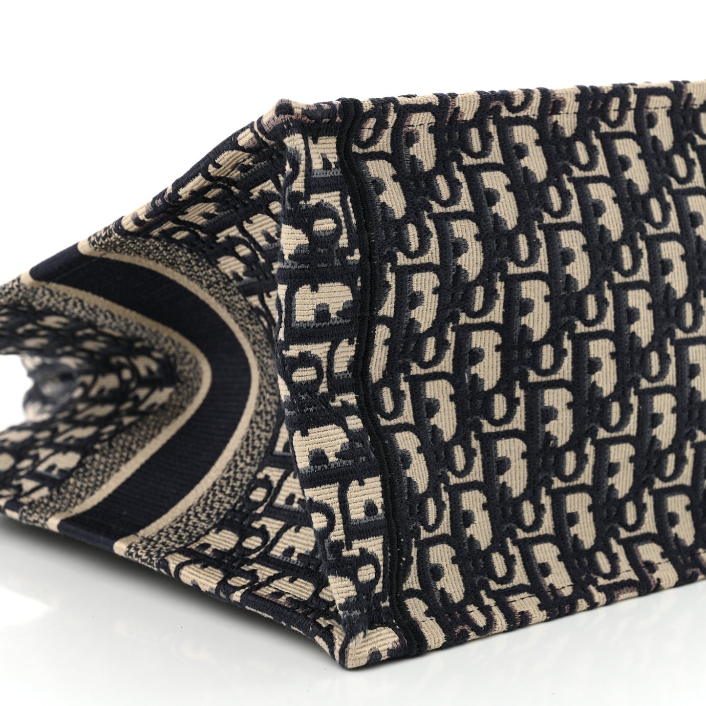 Oblique Medium Book Tote Blue Multicolor