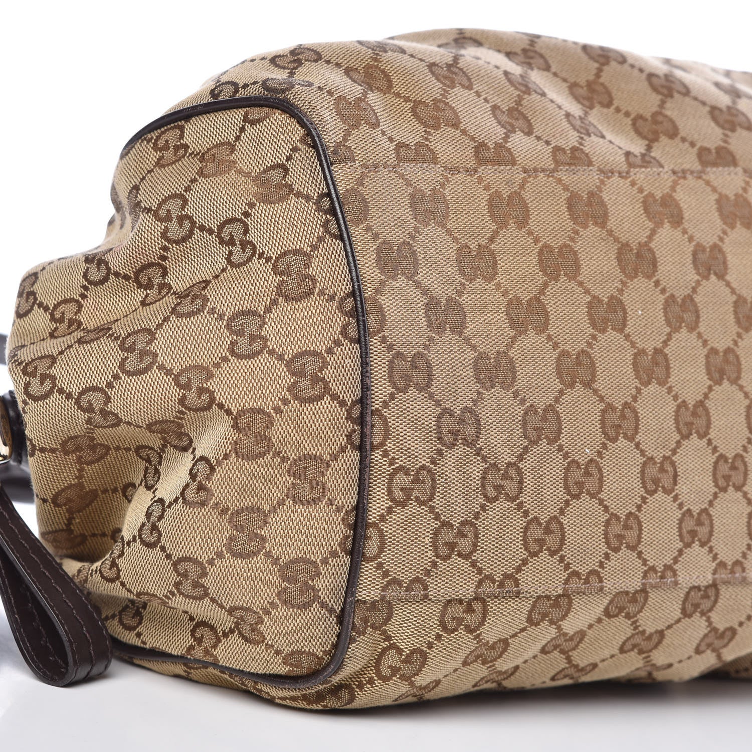 Gucci Monogram Medium Sukey Boston Bag Brown 14 of 20