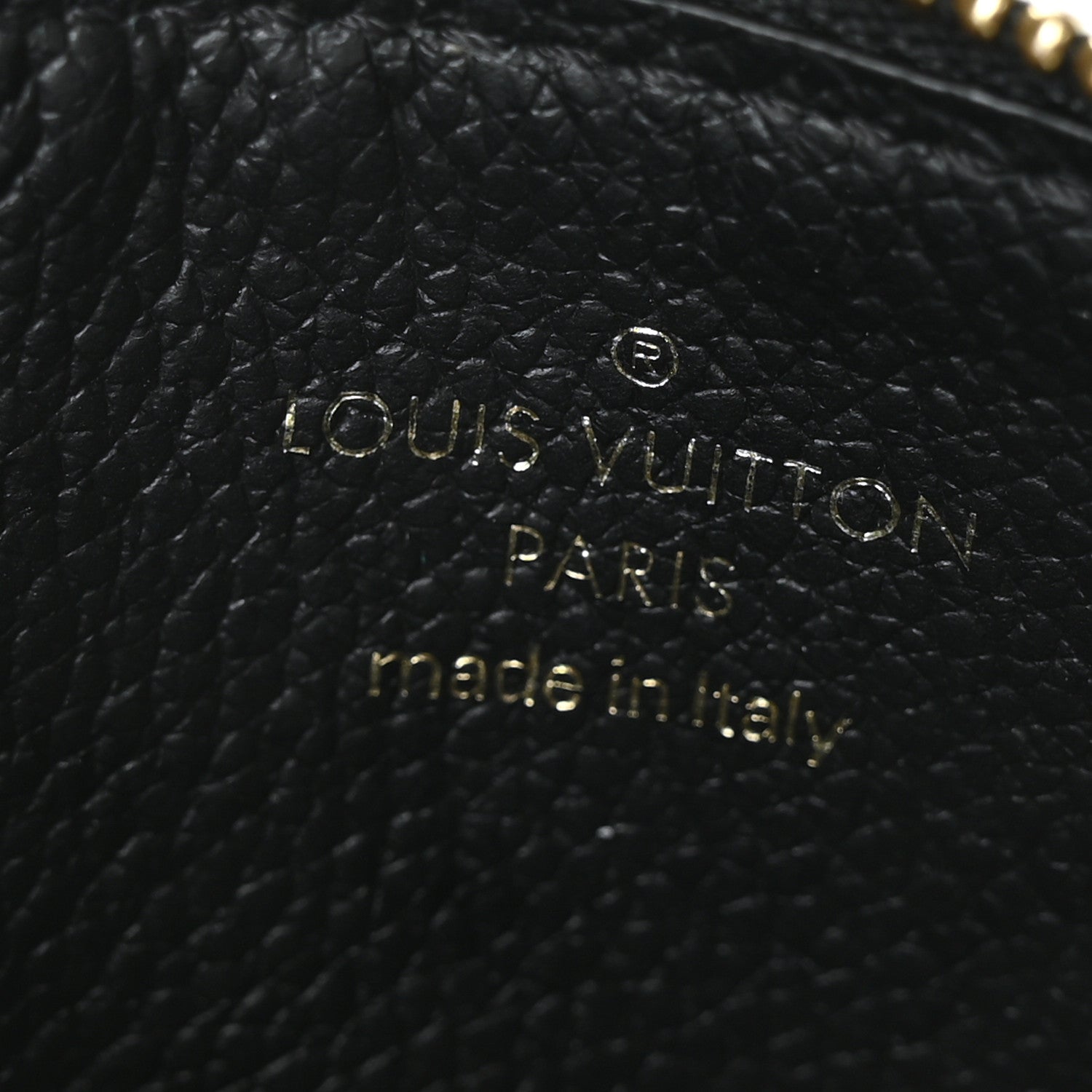 Louis Vuitton Empreinte Zipper Card Holder Black 7 of 7