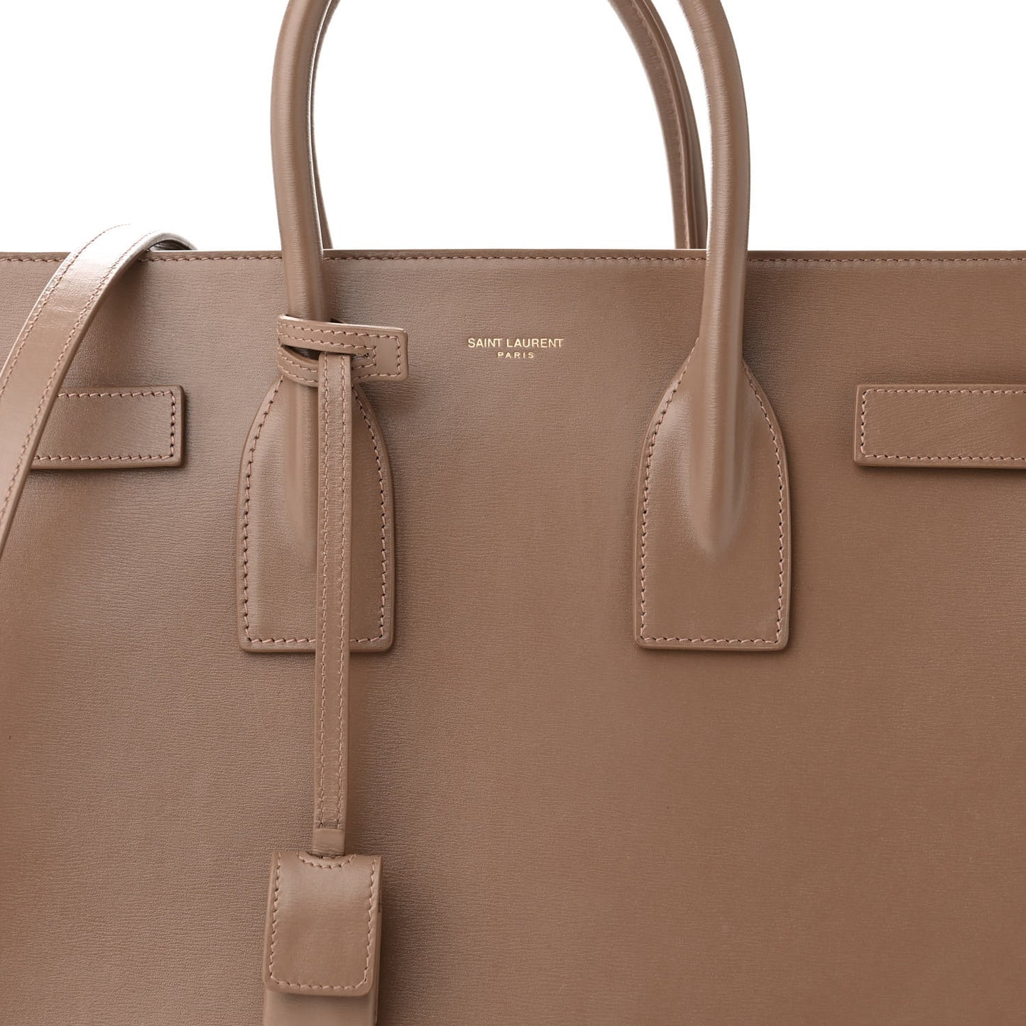 Smooth Calfskin Small Classic Sac De Jour Dark Cappuccino