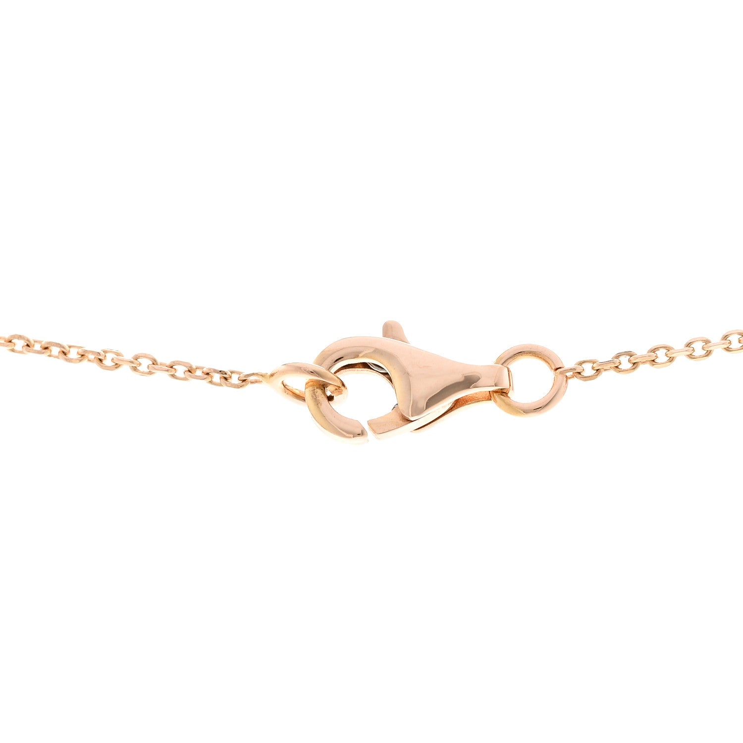 Chanel 18K Rose Gold Diamond Extrait de Camélia Pendant Necklace 4 of 4
