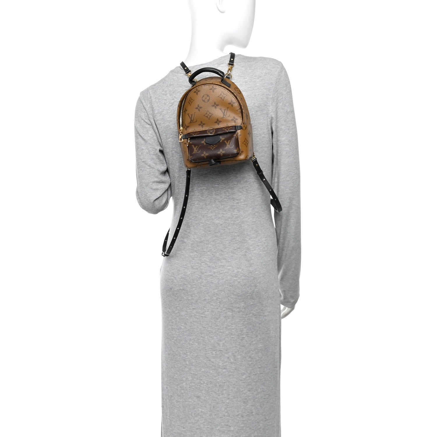 Louis Vuitton Reverse Monogram Palm Springs Backpack Mini 2 of 10