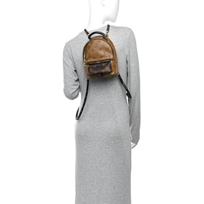 Louis Vuitton Reverse Monogram Palm Springs Backpack Mini 2 of 10
