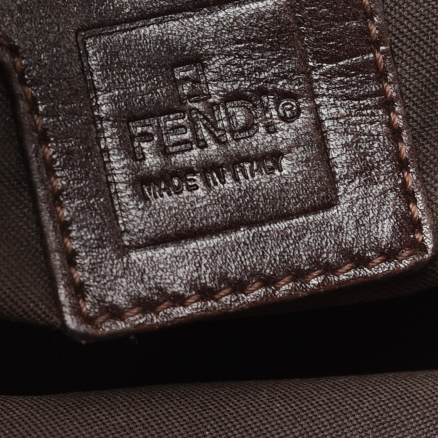 Fendi Zucca Baguette Brown 6 of 9