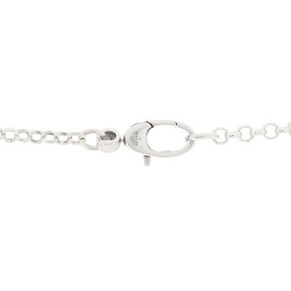 Gucci Sterling Silver Double G Key Pendant Necklace 3 of 5