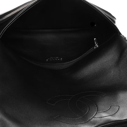 Chanel Shearling Lambskin 100% Clutch Black 6 of 8