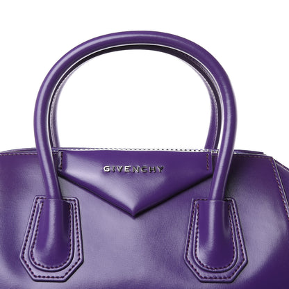 Givenchy Shiny Lord Calfskin Small Antigona Purple 8 of 12