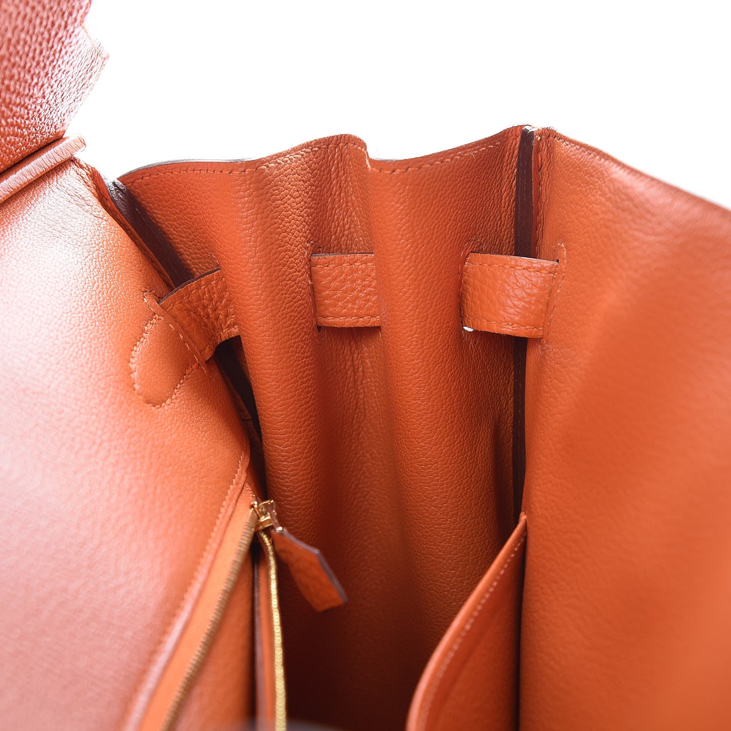 Hermes Togo Birkin 35 Orange 13 of 37