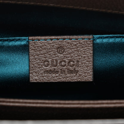 Gucci GG Supreme Monogram Web Small Ophidia Chain Shoulder Bag Brown 6 of 10