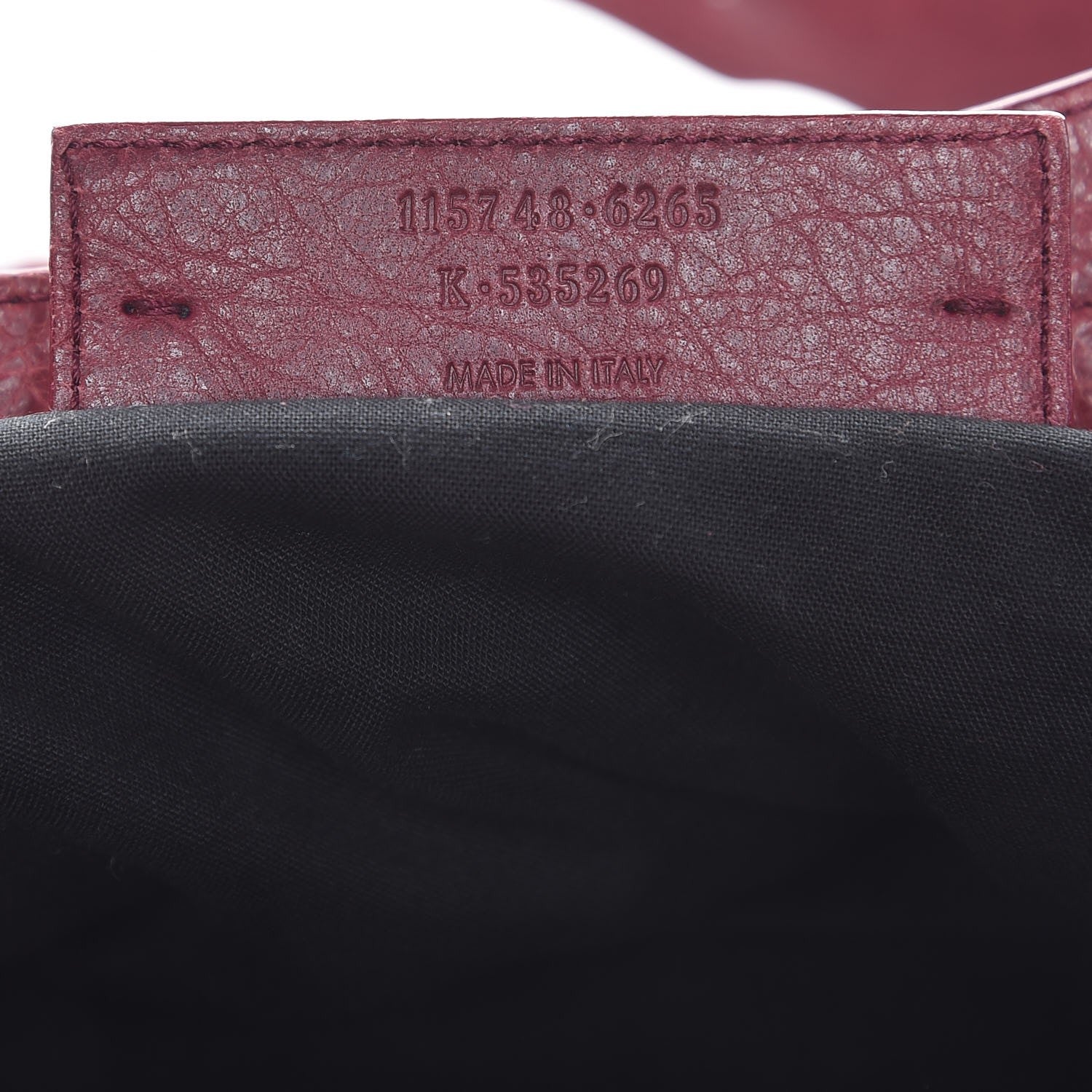 Balenciaga Agneau Classic Hardware City Cassis 7 of 11