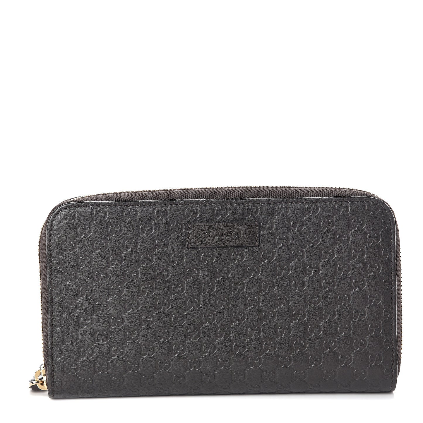 Microguccissima Zip Around Wallet Testa di Moro