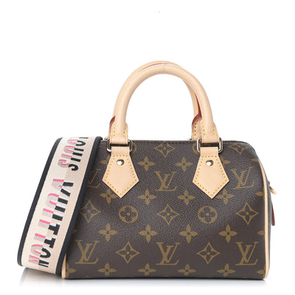 Louis Vuitton Monogram Speedy Bandouliere 20 Black 1 of 7