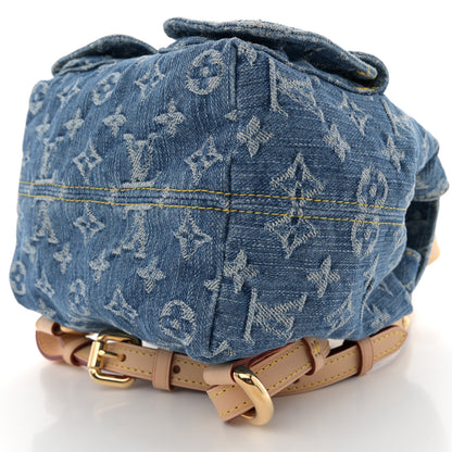 Louis Vuitton Denim Venice Backpack Blue 9 of 10
