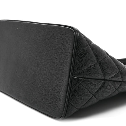 Chanel Caviar Quilted Medallion Tote Black 10 of 10