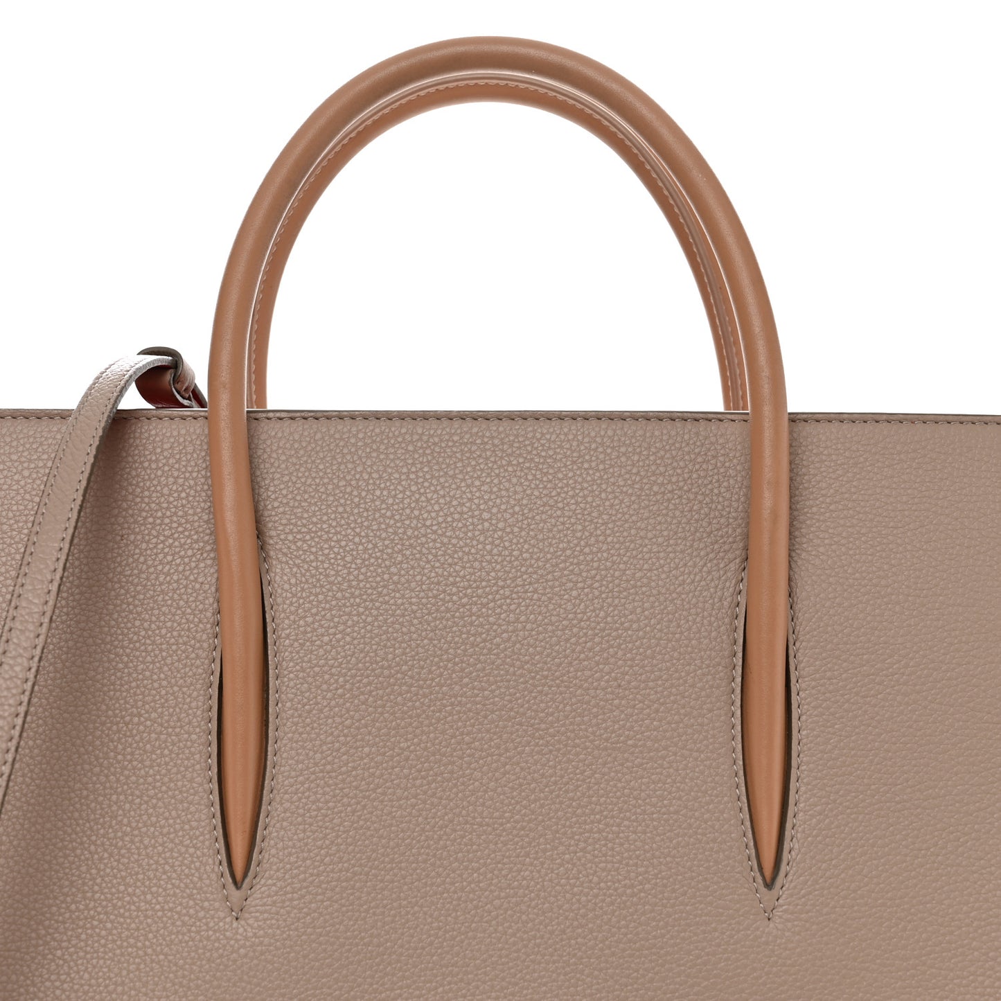 Calfskin Patent Studded Large Paloma Cashmere