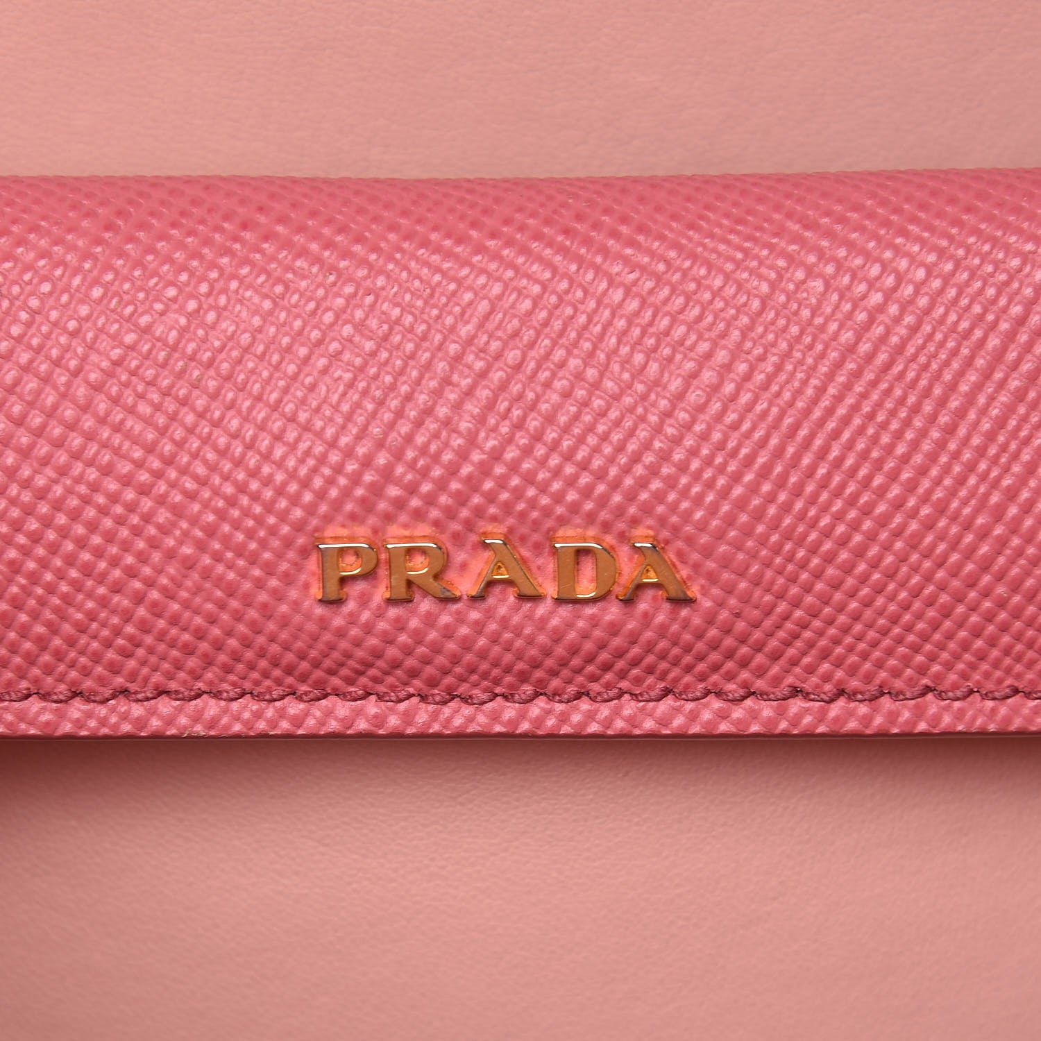 Prada Saffiano Cuir Medium Double Bag Tamaris Pesca 7 of 15