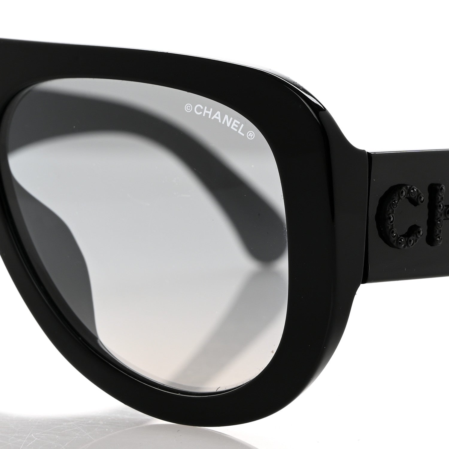 Chanel Resin Polarized Sunglasses 5423-B Black 7 of 8