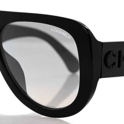 Chanel Resin Polarized Sunglasses 5423-B Black 7 of 8