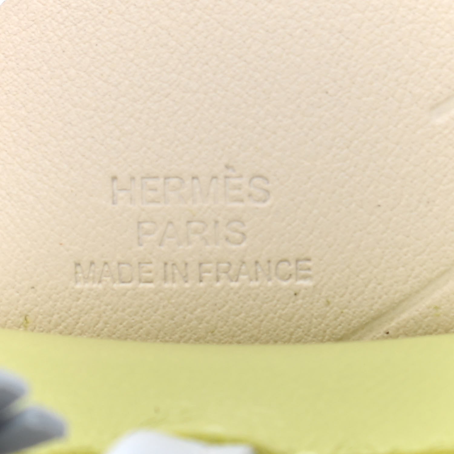 Hermes Milo Lambskin Grigri Rodeo Pegase Horse Bag Charm MM Jaune Bourgeon Bleu Brume Nata 3 of 4