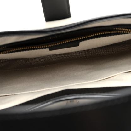 Gucci Boarded Dyana Lux Calfskin Bi-Color Small Jackie 1961 Hobo Mystic White Black 5 of 10