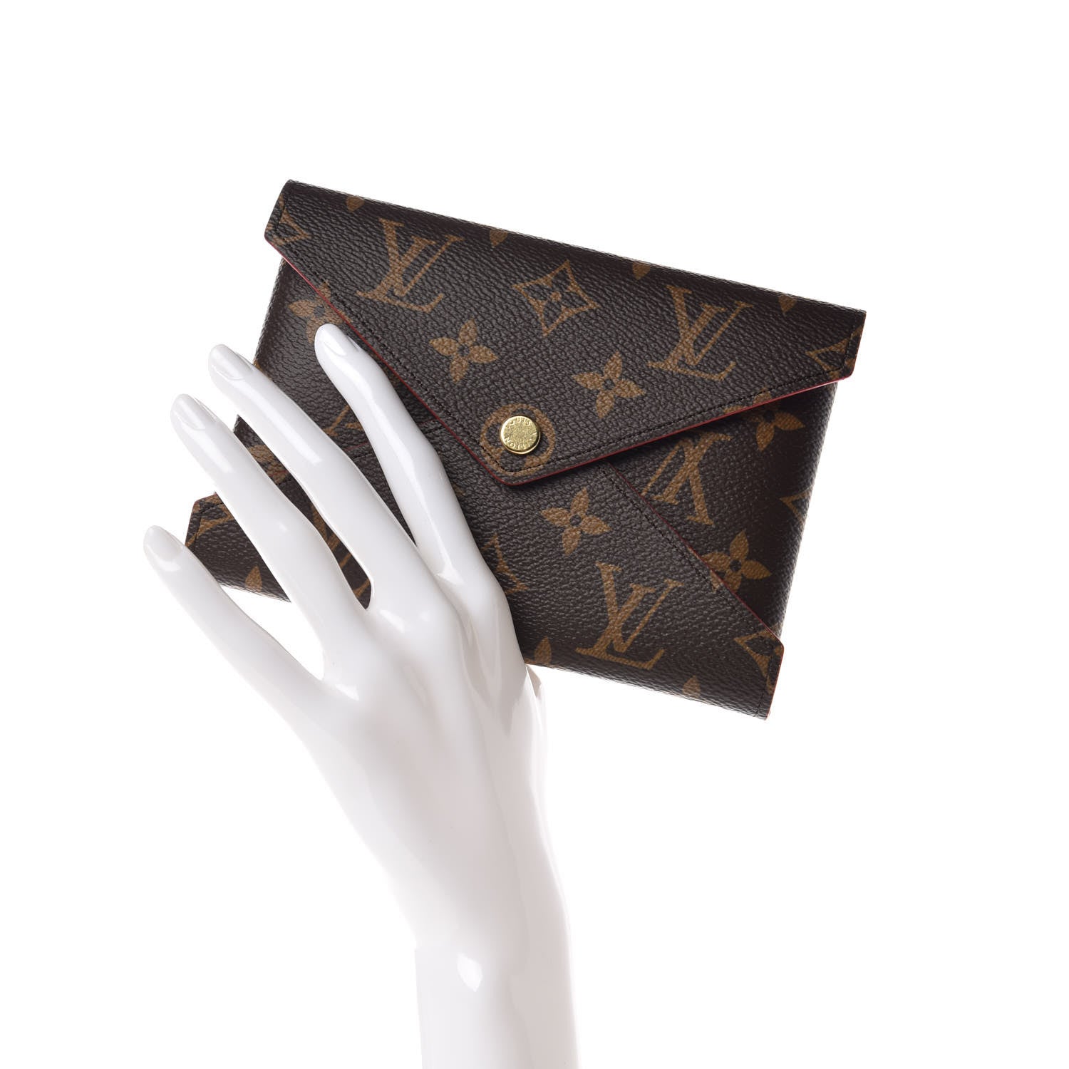 Louis Vuitton Monogram Medium Kirigami Pochette Insert Coquelicot 2 of 7