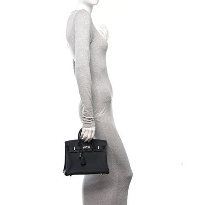 Hermes Togo Birkin 25 Black 2 of 10