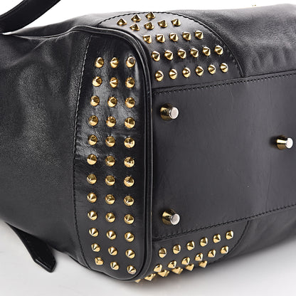 Burberry Lambskin Bridle Studs Small Canterbury Tote Black 11 of 16