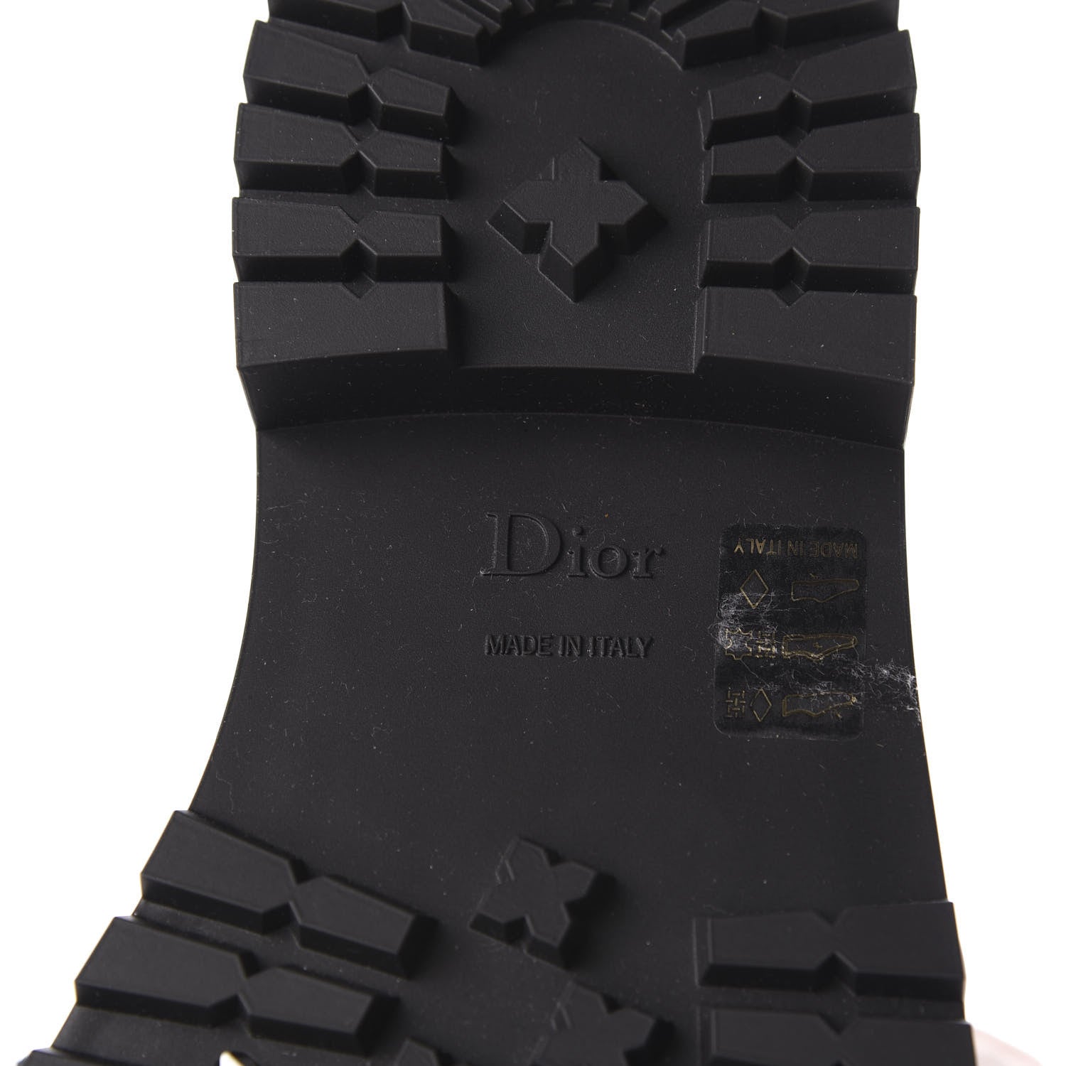 Christian Dior Shiny Rubber Diorcamp Low Boots 37 Black 9 of 10