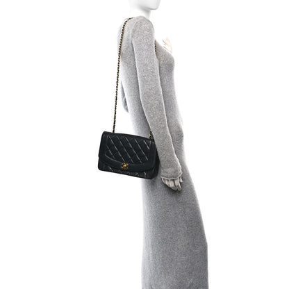 Chanel Lambskin Quilted Medium Single Flap Black 3 of 23