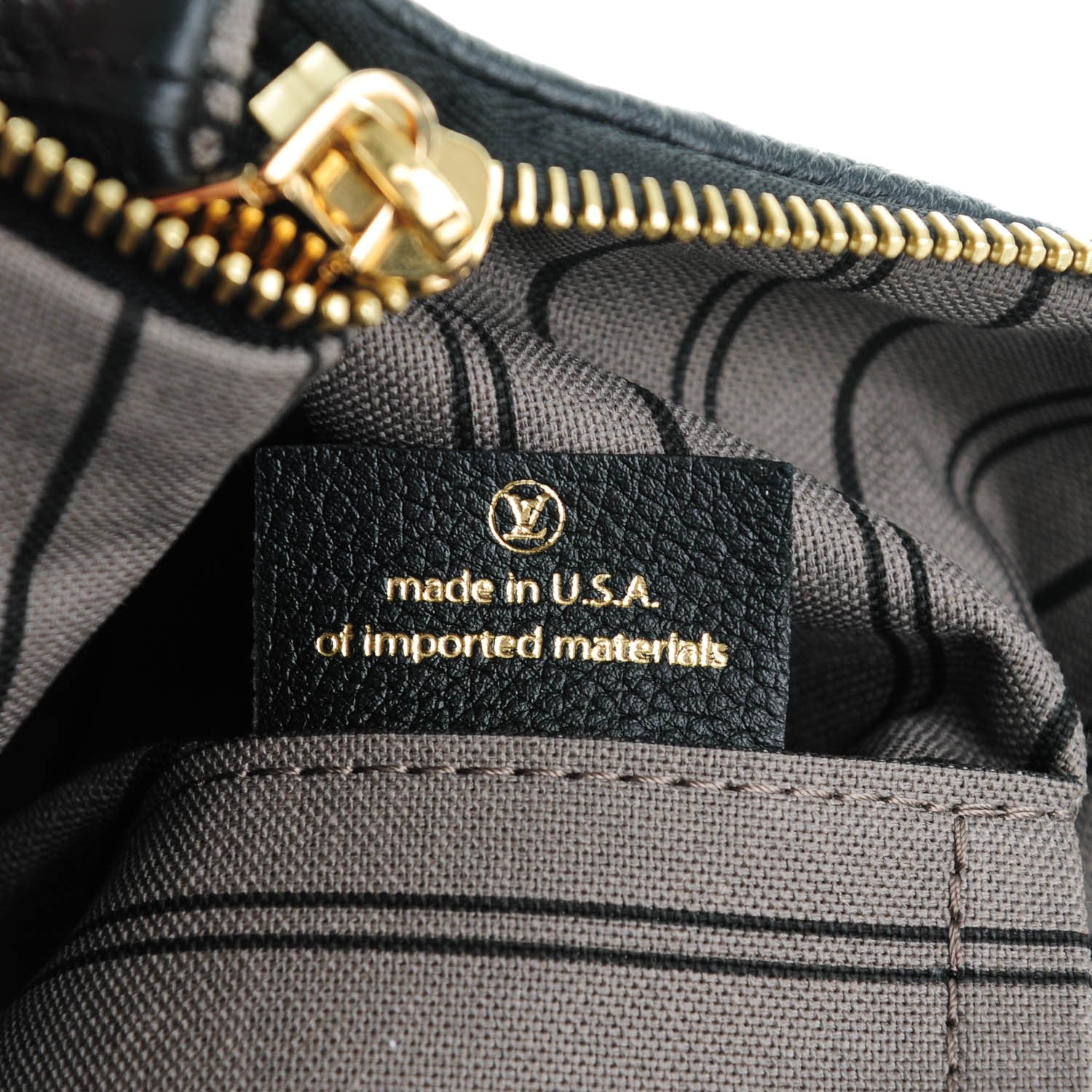 Louis Vuitton Empreinte Mazarine MM Black 7 of 8