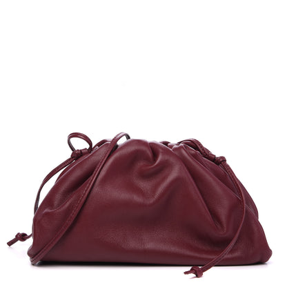 Bottega Veneta Butter Calfskin The Mini Pouch Bordeaux 1 of 8