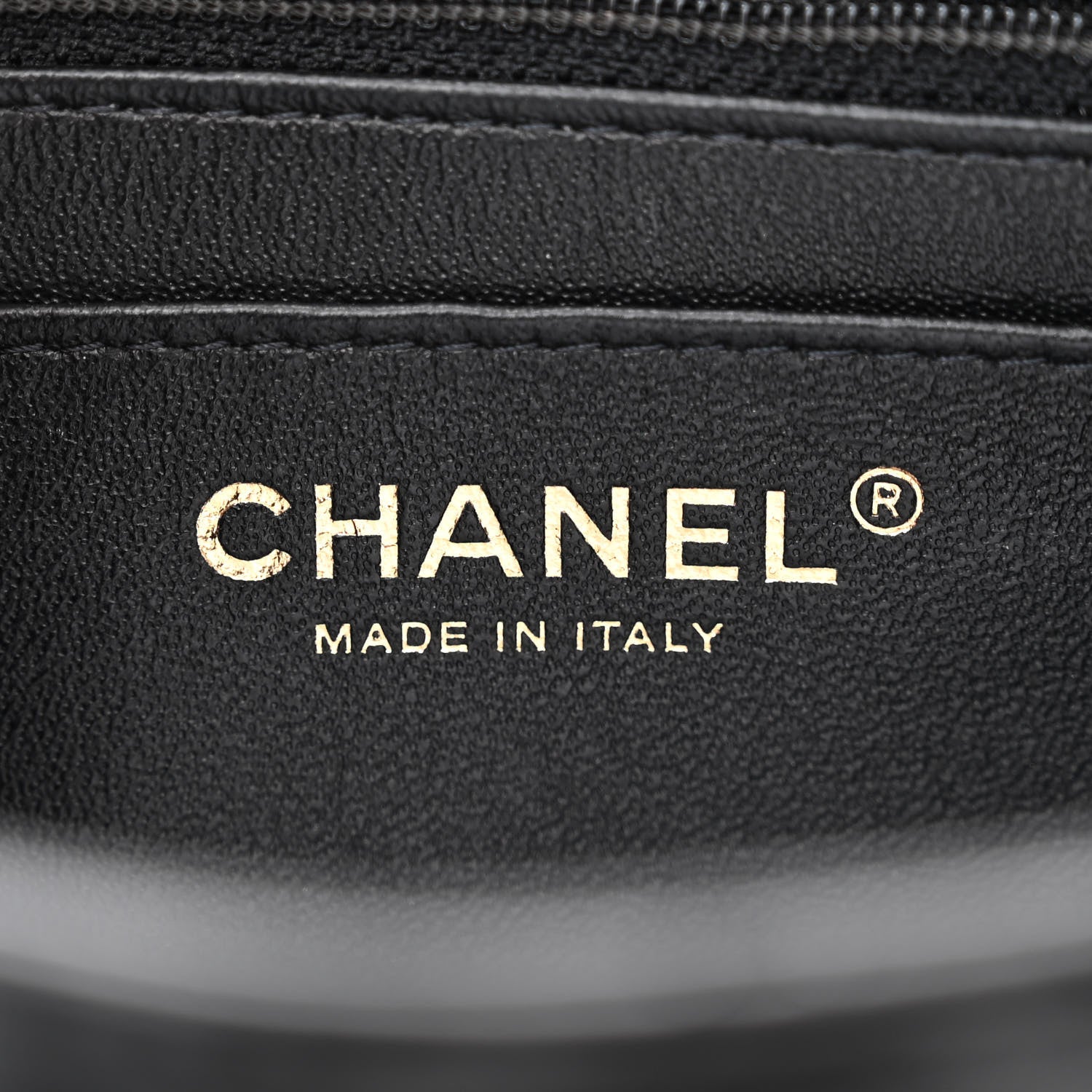 Chanel Lambskin Quilted Mini Square Flap Black 6 of 10