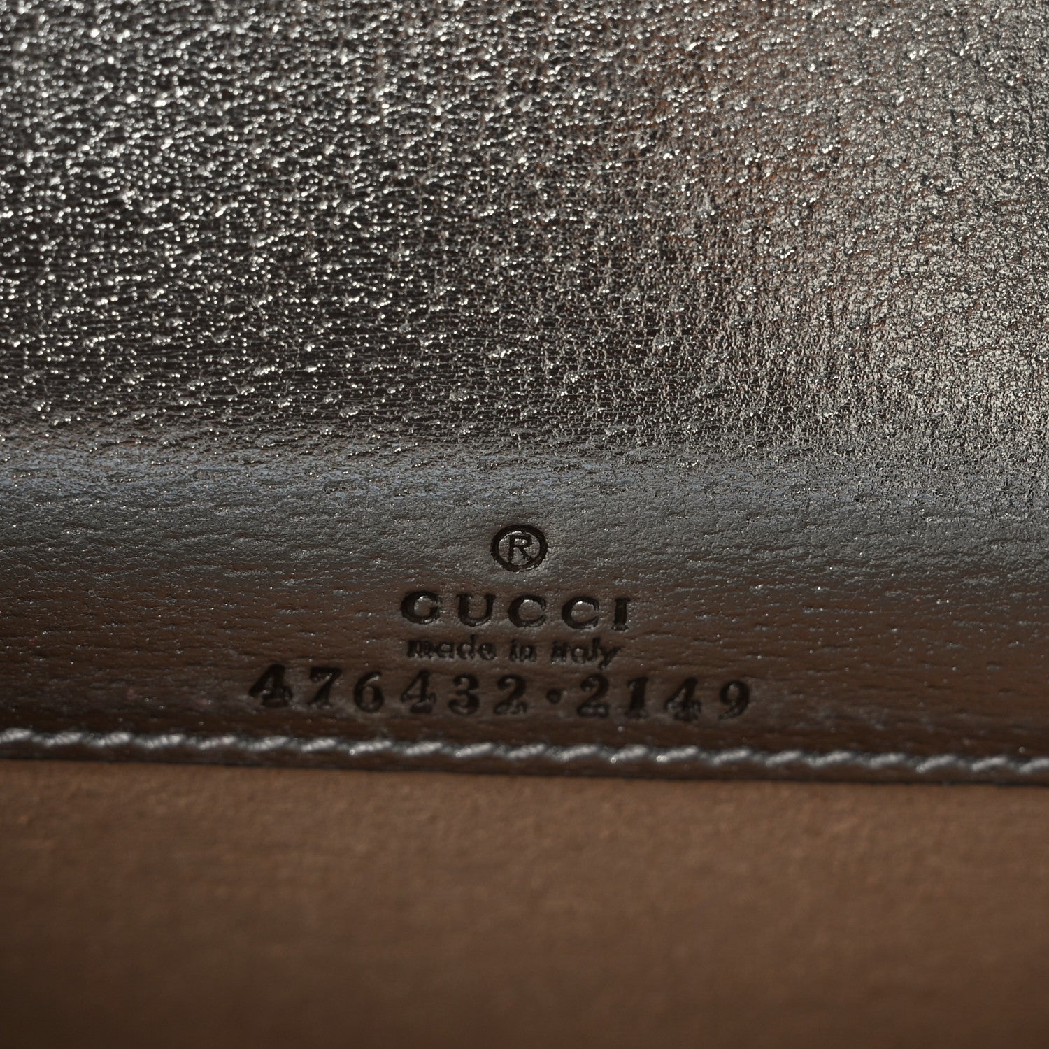 Gucci Metallic Calfskin Super Mini Dionysus Shoulder Bag Silver 6 of 8