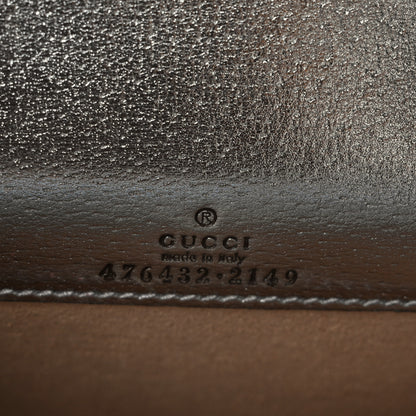 Gucci Metallic Calfskin Super Mini Dionysus Shoulder Bag Silver 6 of 8