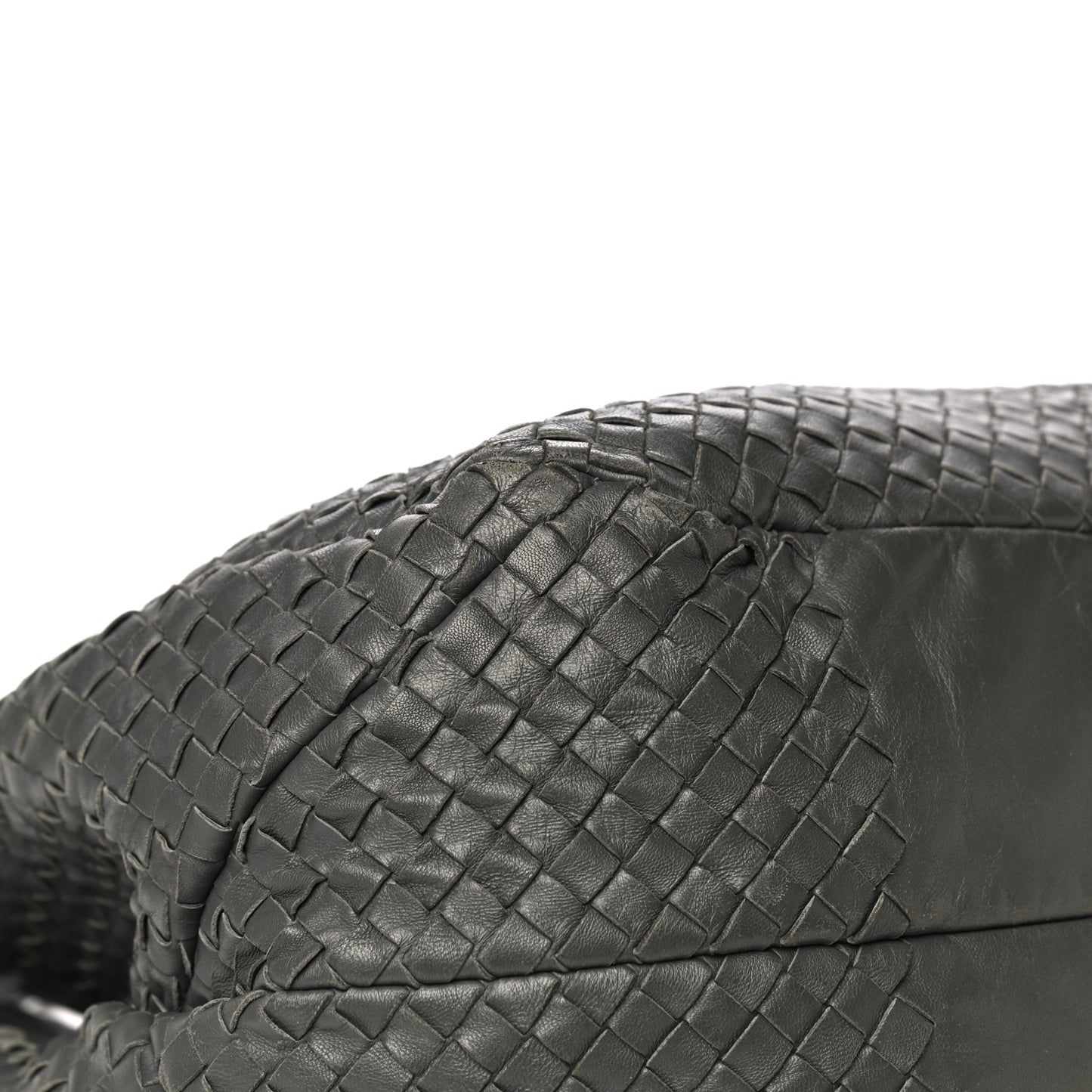 Nappa Intrecciato Large Campana Hobo Shadow