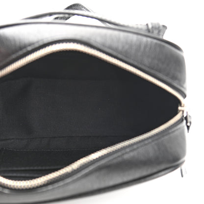 Saint Laurent Lambskin Monogram Lou Belt Bag Black 5 of 10