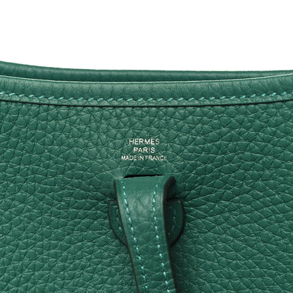 Hermes Taurillon Clemence Evelyne TPM Vert Vertigo 6 of 11