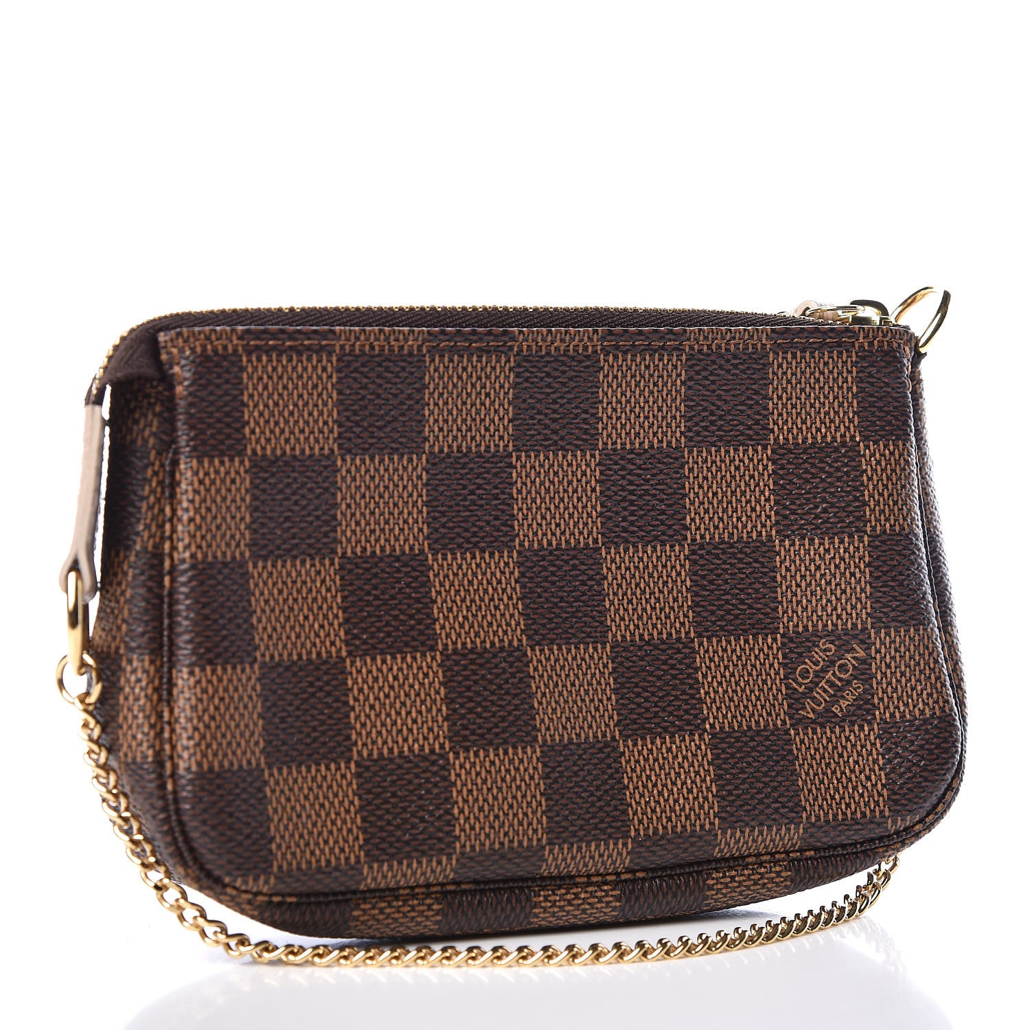 Louis Vuitton Damier Ebene Trunks and Locks Mini Pochette Accessories 3 of 9