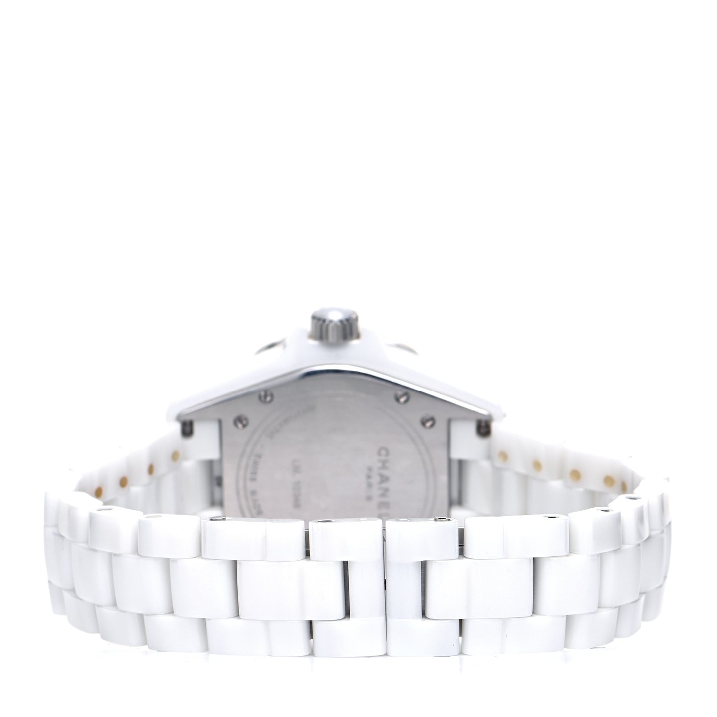 Stainless Steel Ceramic 38mm J12 Automatic Watch White