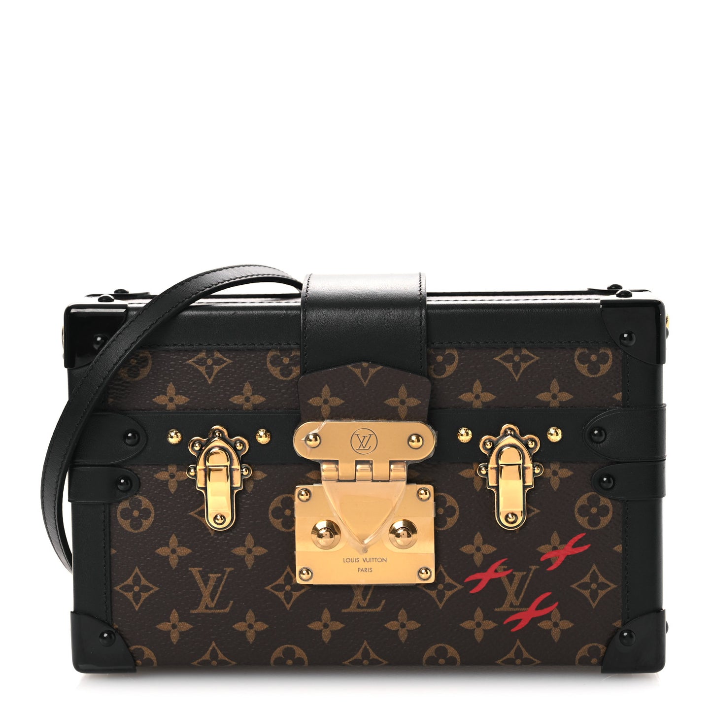 Monogram Petite Malle Black
