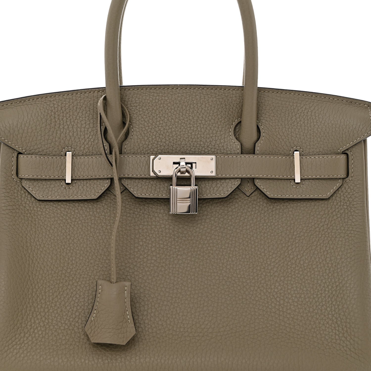 Hermes Togo Birkin 30 Sauge 8 of 12