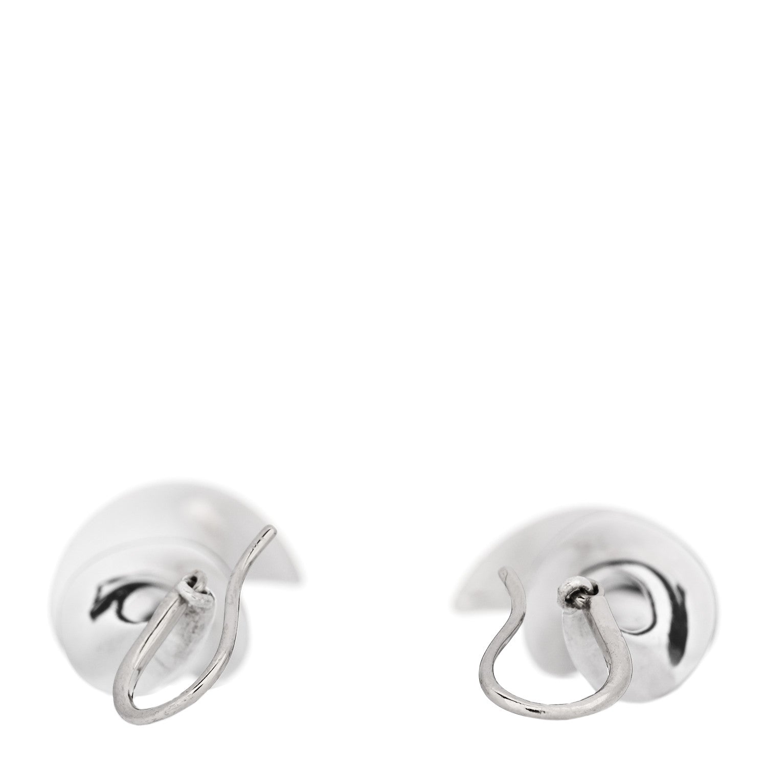 Tiffany Sterling Silver Frank Gehry Orchid Drop Earrings 3 of 4