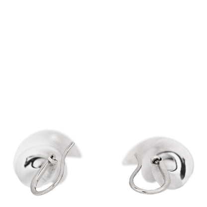 Tiffany Sterling Silver Frank Gehry Orchid Drop Earrings 3 of 4