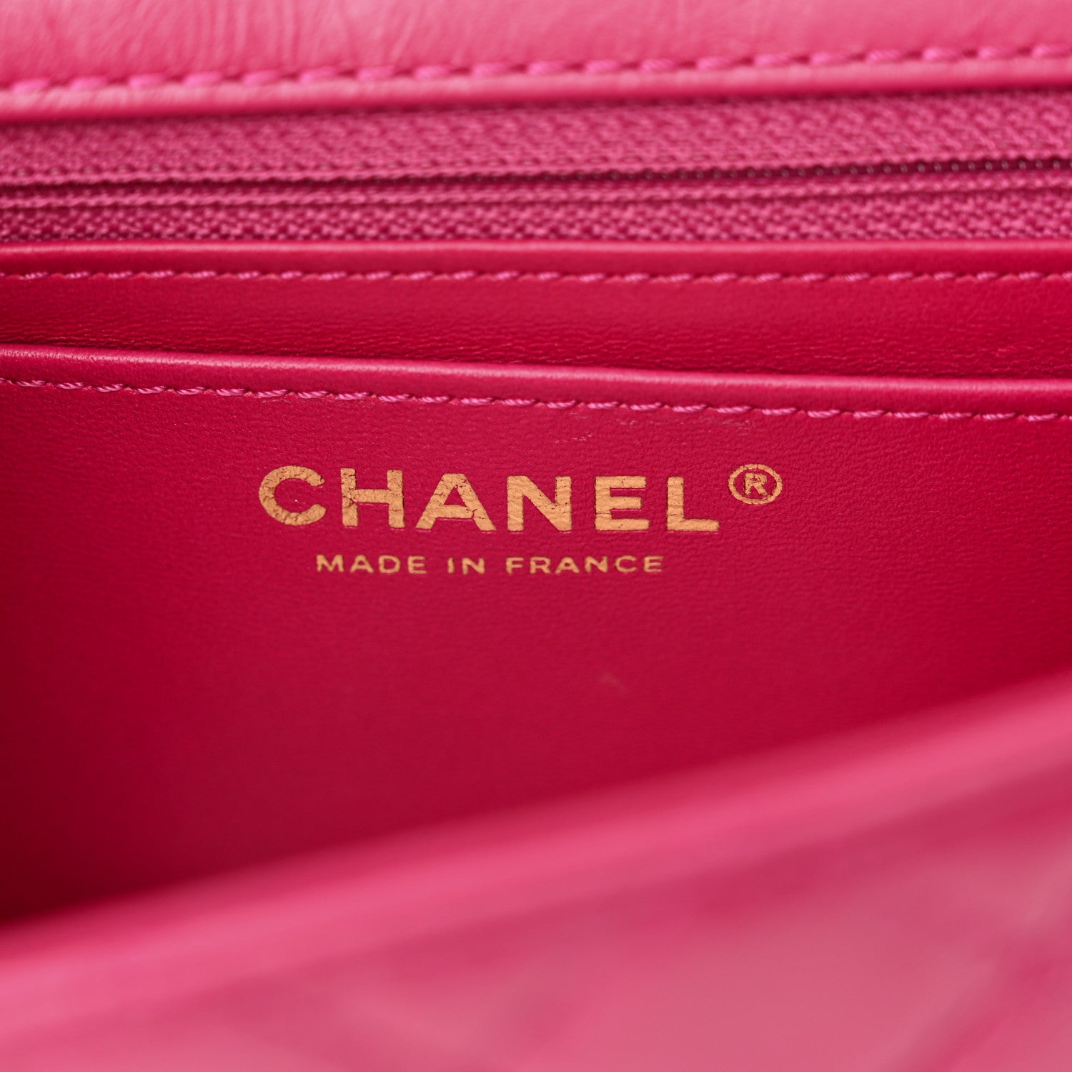 Chanel Aged Calfskin Quilted 2.55 Reissue Mini Flap Fuchsia 6 of 12