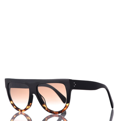 Celine Shadow Sunglasses CL 41026/S Black Havana 1 of 7