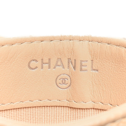 Chanel Caviar Quilted Card Holder Beige 7 of 10